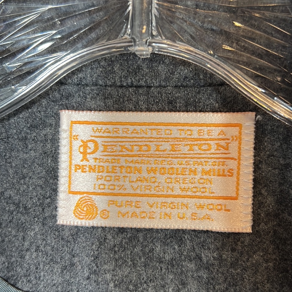 Pendleton 100% Virgin Wool Blazer Jacket Size 12 - image 7